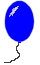 blue balloon