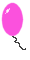 magenta balloon