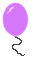 purple balloon