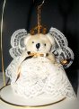 Angel bear ornament